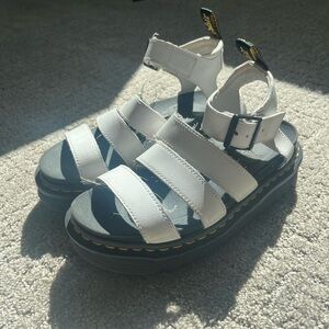 White Doc Martens Sandals
